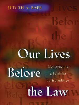cover image of Our Lives Before the Law